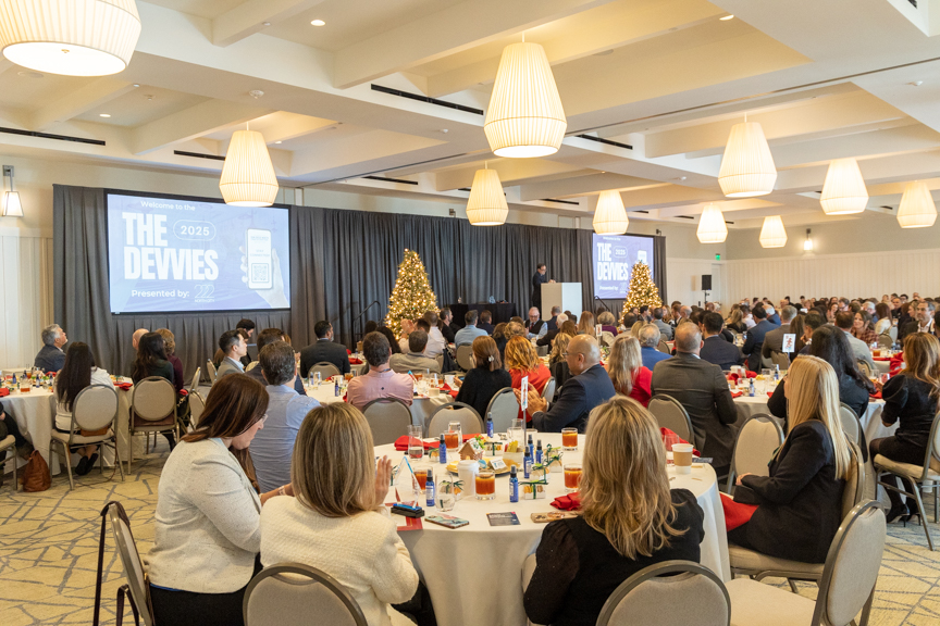 Guests gathered for the 2025 Devvies Awards luncheon